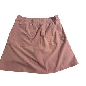 Lemon Way Mauve Stretch Tech Skort with Pockets Size Large